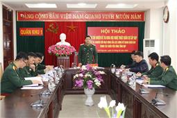 Hội thảo Ban Chủ nhiệm đề tài cấp Bộ Quốc phòng